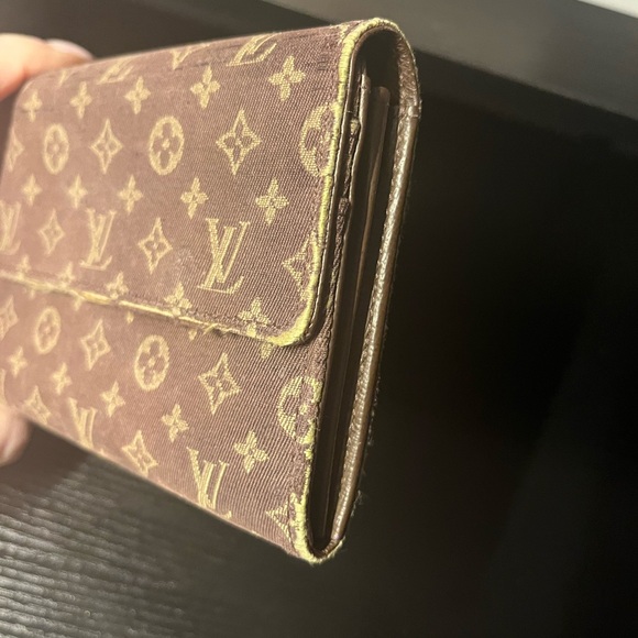 *Rare* Louis Vuitton vintage Mini Lin Monogram Wallet with Chain/conversion kit - Picture 10 of 15